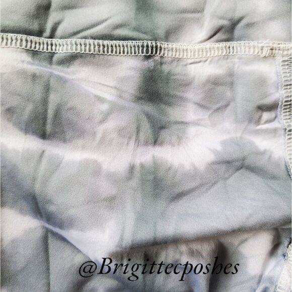 FLYWHEEL Grey/White Striped Leggings - Picture 5 of 6